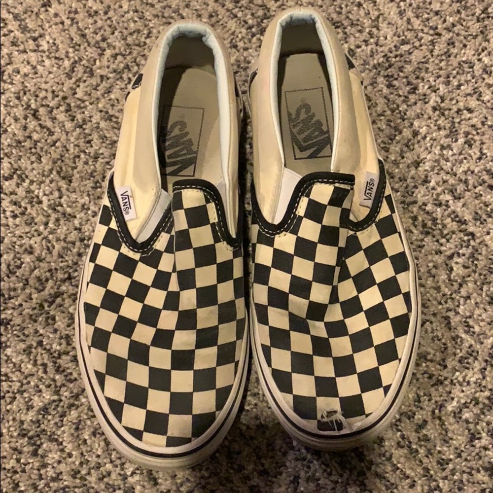Women’s Checkered vans